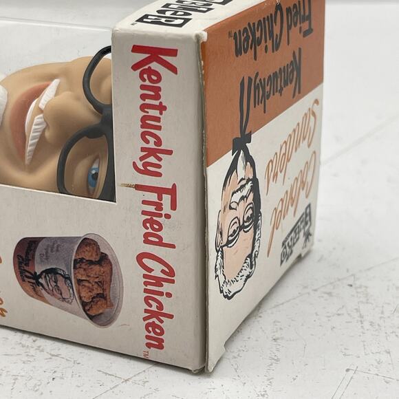 Funko Wacky Wobbler 7" Colonel Sanders Bobblehead 2001 Kentucky Fried Chicken - Picture 10 of 14